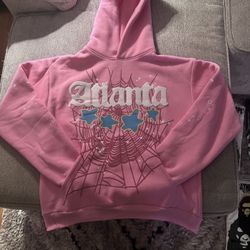 Pink Atlanta Spider Hoodie