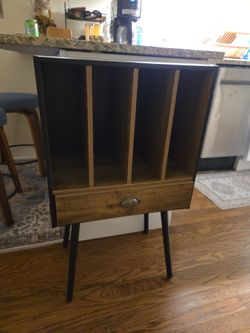Vinyl record stand and storage