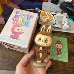 Pop Mart The Monsters Labubu Lazy Yoga 'Coach' Secret Edition