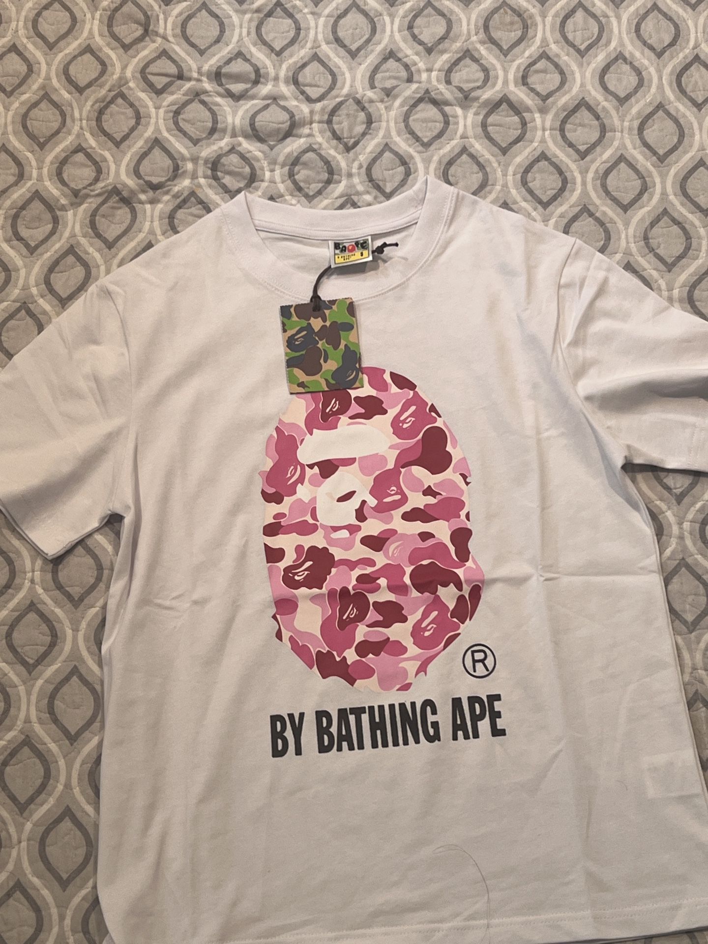 Bathing Ape Pink Camo Shirt