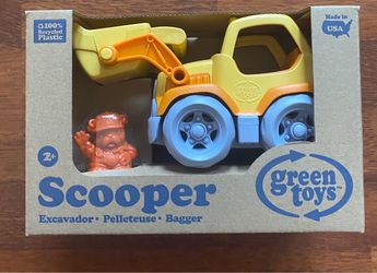 NIB New Green Toys: Scooper Construction Truck (7.5 x 4.5 x 4.5 inches) No BPA, phthalates, PVC.