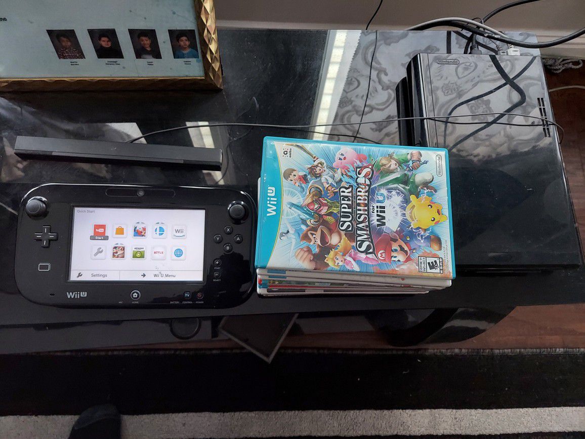 Nintendo Wii U With Games