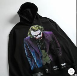 CIVIL REGIME  X BATMAN X HEATH LEDGER THE JOKER HOODIE