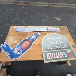 Metal Beer Signs 