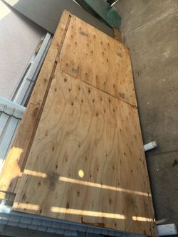 Free 3 paces plywood
