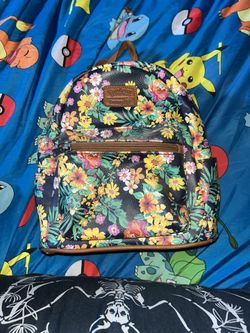 Pokémon Loungefly Floral Mini Backpack