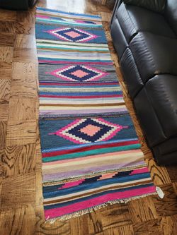 Beautiful 3 X 8 Hand Knotted Kilim Runner