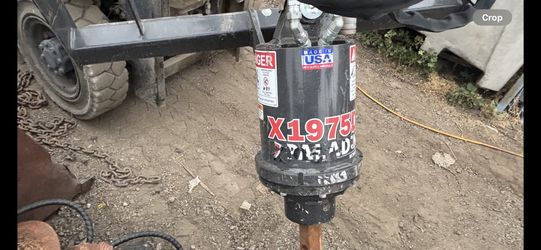 2024 Paladin Skid Steer Auger Attachment Hex Drive