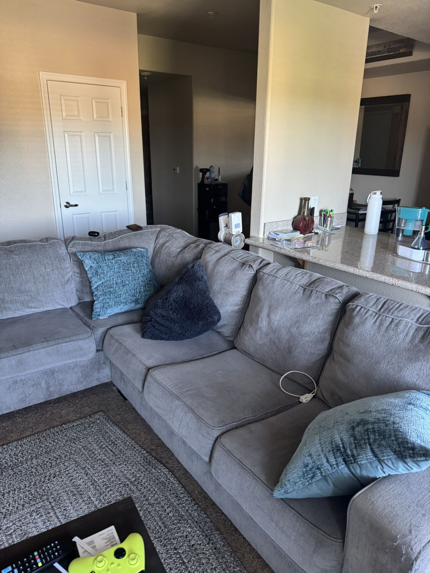 Gray Couch (pillows not Included)