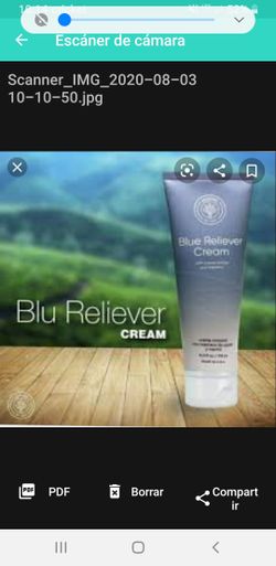 Crema para el dolor