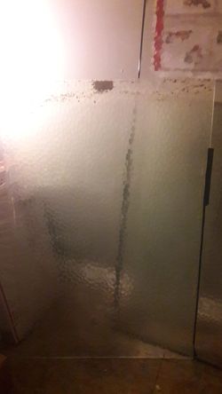 Window pane rippled glass 42x29