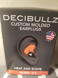 DECIBULLZ CUSTOM MOLDED EARPLUGS