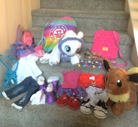 On brand build a bear outfit shoes and plush pack