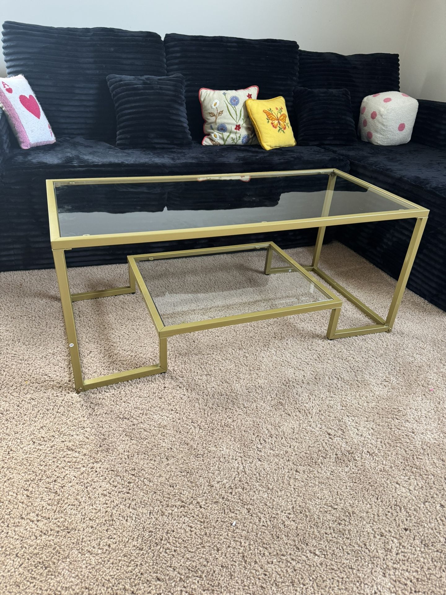 Gold Coffee Table