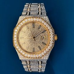 Moissanite 16 ctw Watch