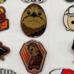 Disney Pin Trading Star Wars Pins - $10.00 Each
