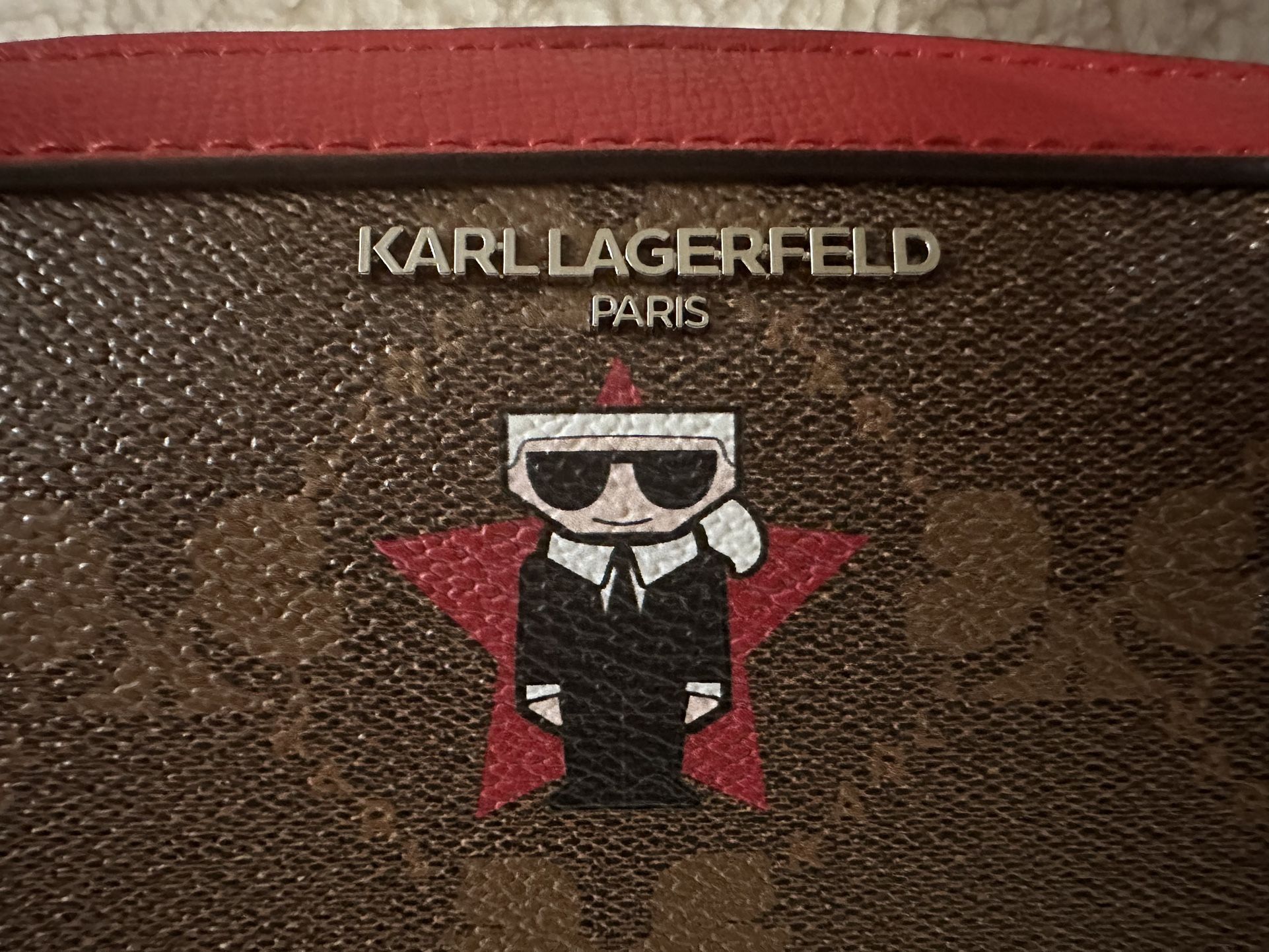 KARL LAGERFELD MAYBELLE CROSSBODY BAG WITH WIDE STRAP - NEW WITH TAG for  Sale in Pompano Beach, FL - OfferUp