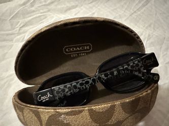 Coach Sunglasses with Signature Case