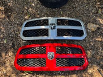 2013-2026 Ram 1500 OEM Grill (Red/Silver)
