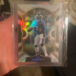 Jalen Hurts Rookie Silver Select 