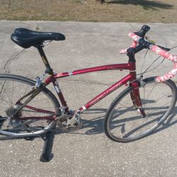 Specialized Dolce Comp Carbon 54cm Road Bike Bicycle  Shimano 105 All Tuned with Specialized Lithia Gel Saddle and clipless pedals. Carbon fork, rear 