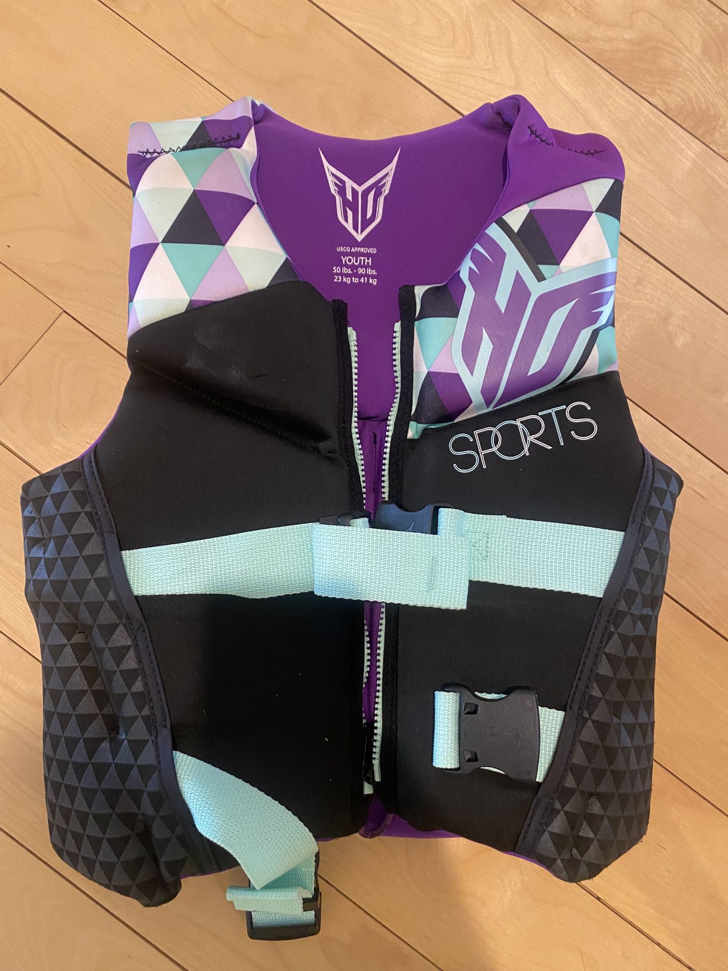 Youth Life Vest- 50-90lbs