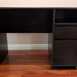 Sauder Dark Brown Desk