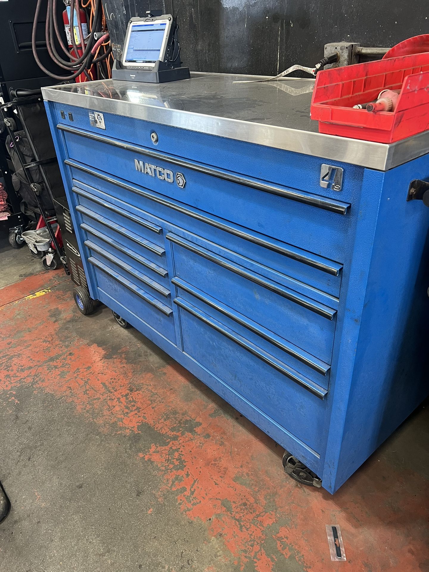Matco Tool Box S4 Used 