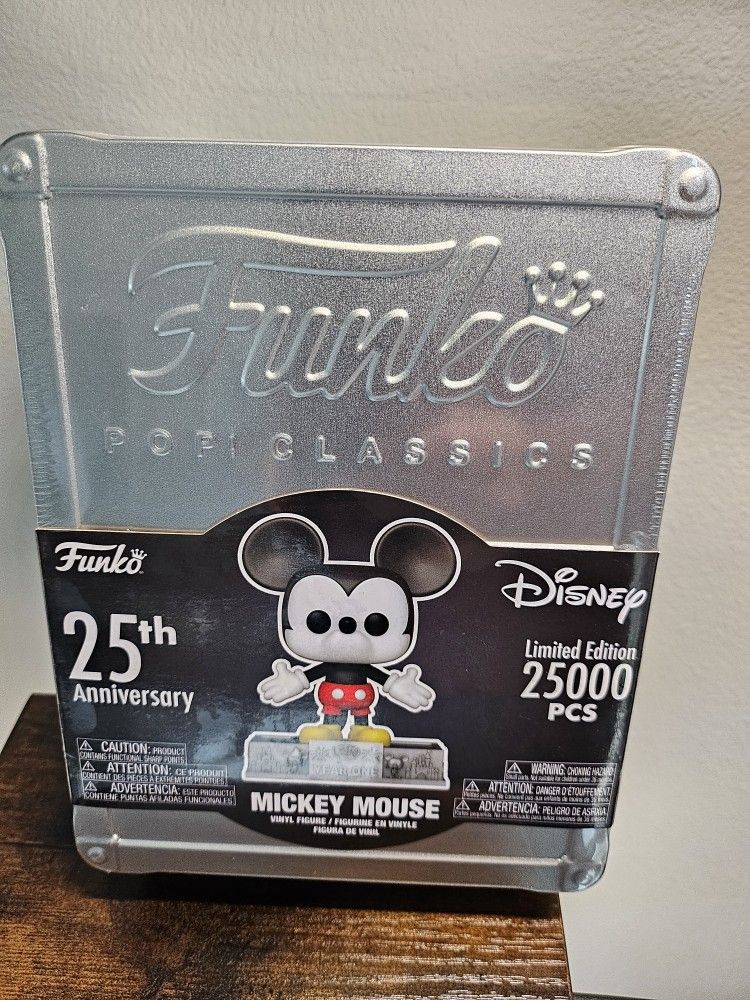 Funko Pop! Classics Mickey Mouse Funko 25th Anniversary Disney Limited Edition