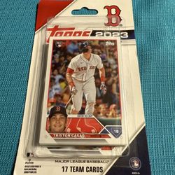 2023 Boston Red Sox Baseball Cards