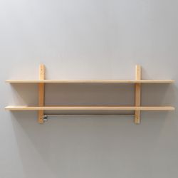 VÄRDE Wall shelf with 5 hooks Ikea 