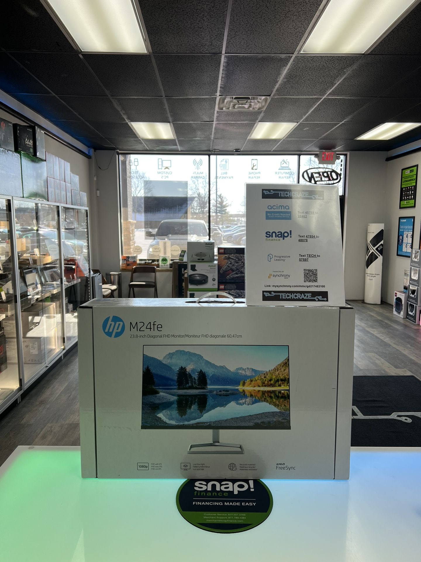 HP M24fe Monitor - Brand New