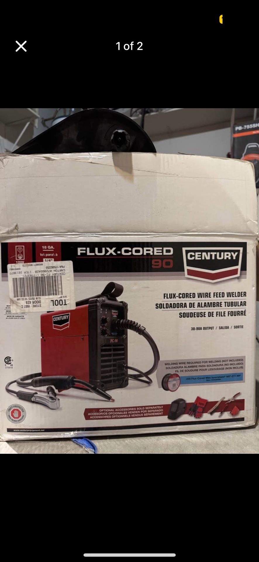 Century FC 90 fFlux Cored Welder