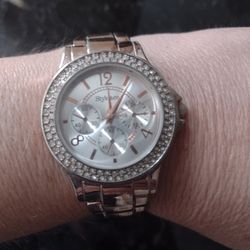 Women's Watch By Style&Co, Rose Gold Tone. Needs Batteries