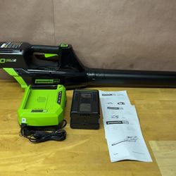 80V 500 CFM Cordless Battery Leaf Blower w/ 2.0Ah Battery & Charger
