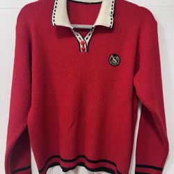 Women’s Vintage Polo Sweater