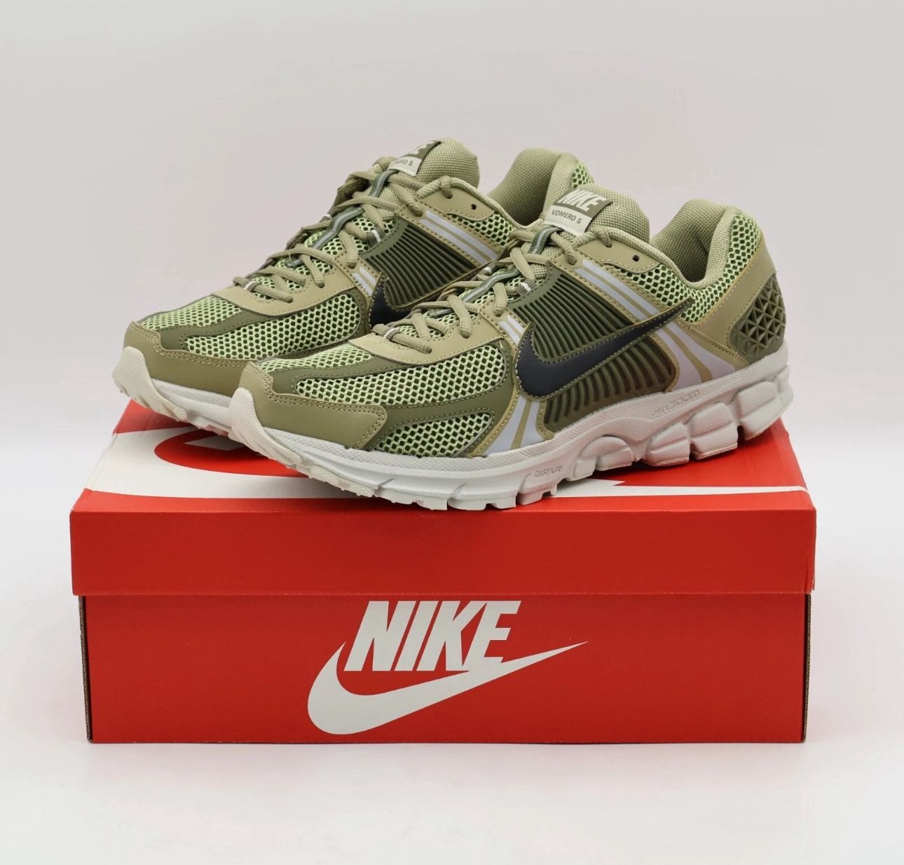 Nike Zoom Vomero 5 Shoes 'Neutral Olive' FJ1915-200 Men's Size 9.5