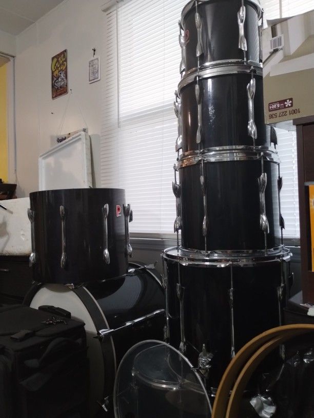 Premier drums, Vintage APK Black Purple