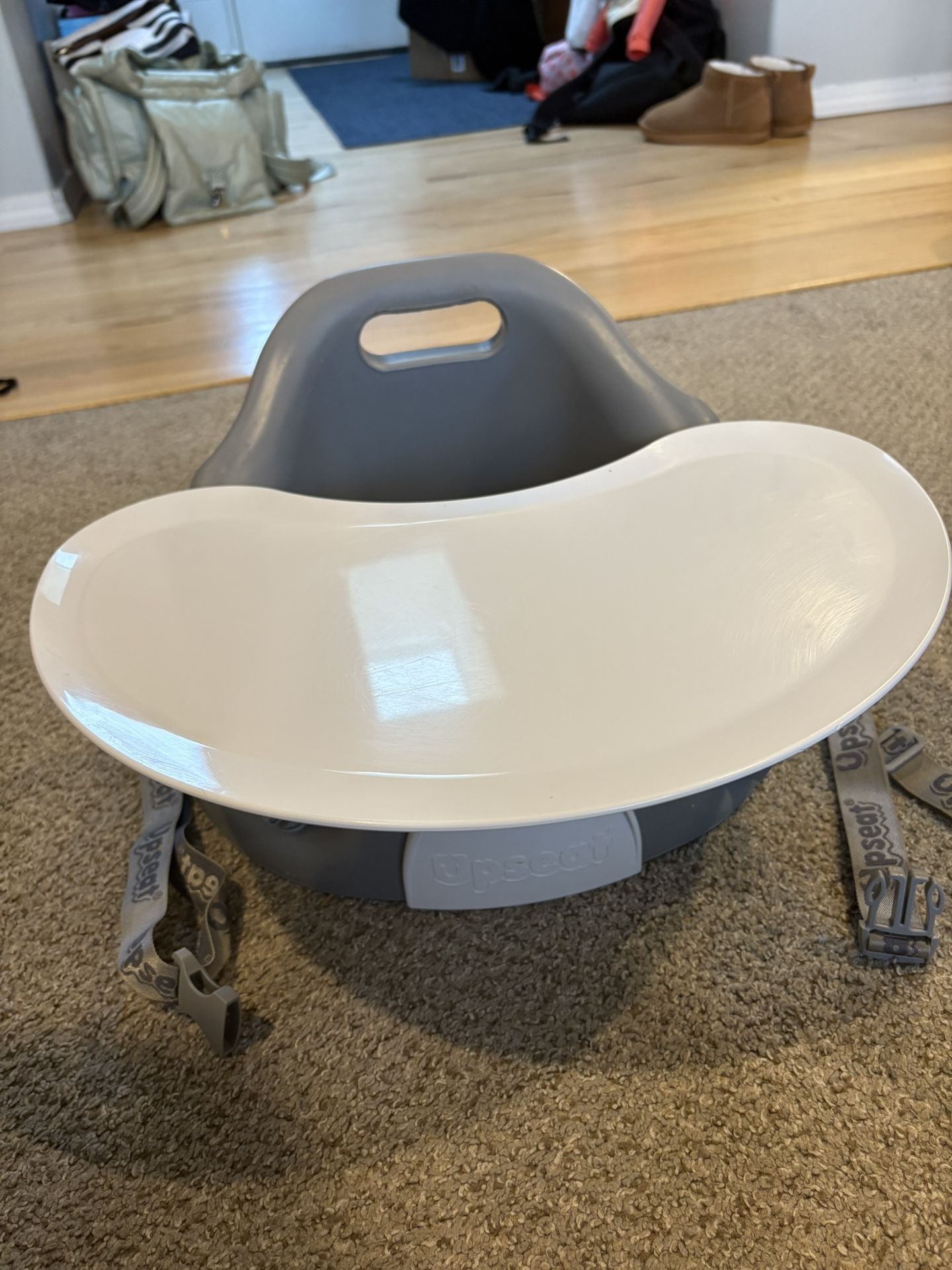 Upseat Baby Floor And Booster Seat