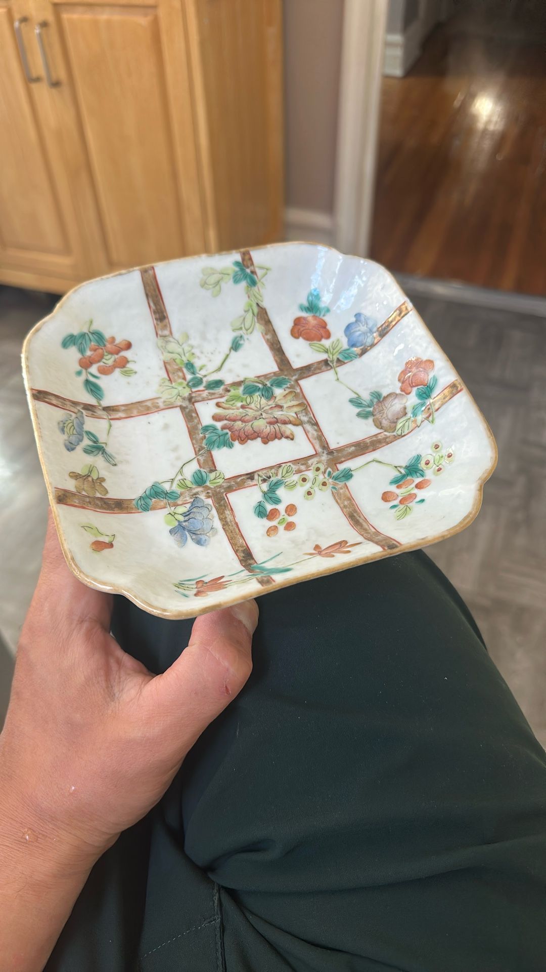 antique dish