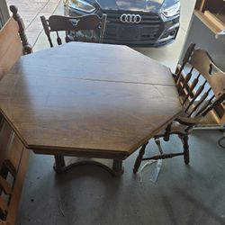 Table With 6 Chairs