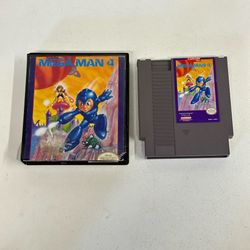 Capcom Mega Man 4 Nintendo NES Game Cartridge