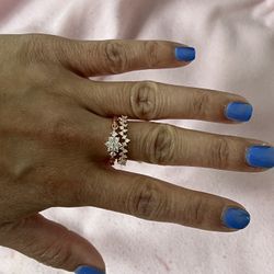 Rose Gold Rings Size 8 