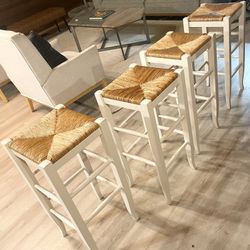Pottery Barn Bar Chairs / Stools / 4 For $120