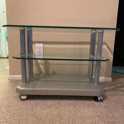Cute Glass TV Stand