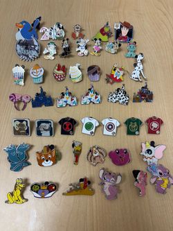 Disney pin trading lot of 45