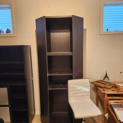 2 Tall Shelves $45 Each 