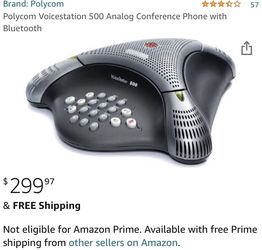 Polycom Voicestation 500 Analog Conference Phone with Bluetooth