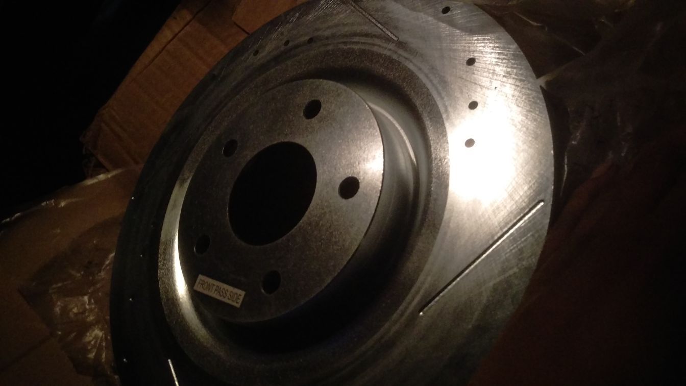 2005-2013 Z51 Corvettes. 13.39" diameter rotors.