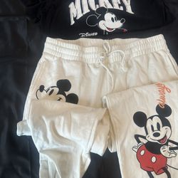 Mickey Mouse lounge set and Disney Character Jogger Set